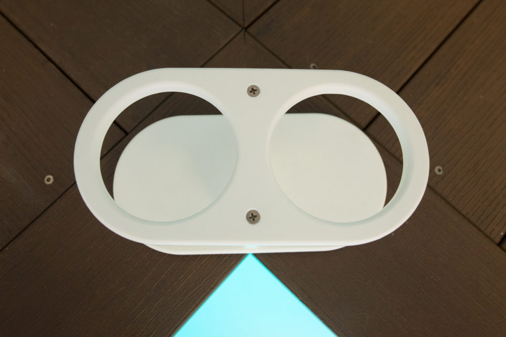 Side by Side Double Cup Holder Trimmed Out Inc