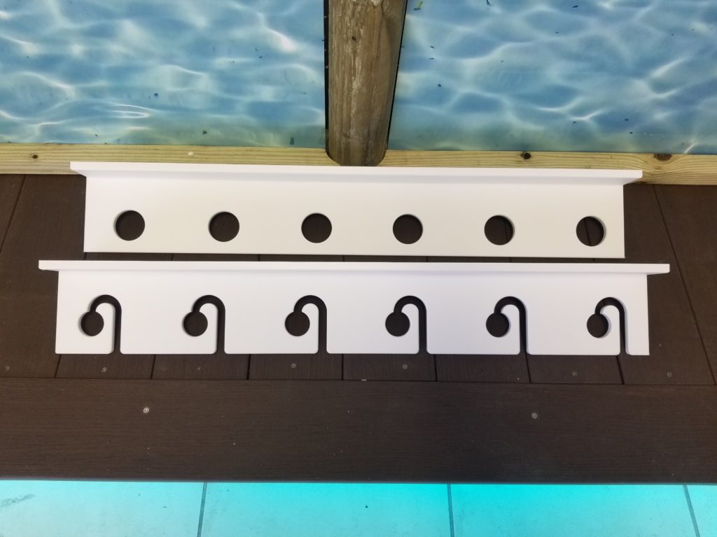 Ceiling Rod Holder Mount (6) Trimmed Out Inc