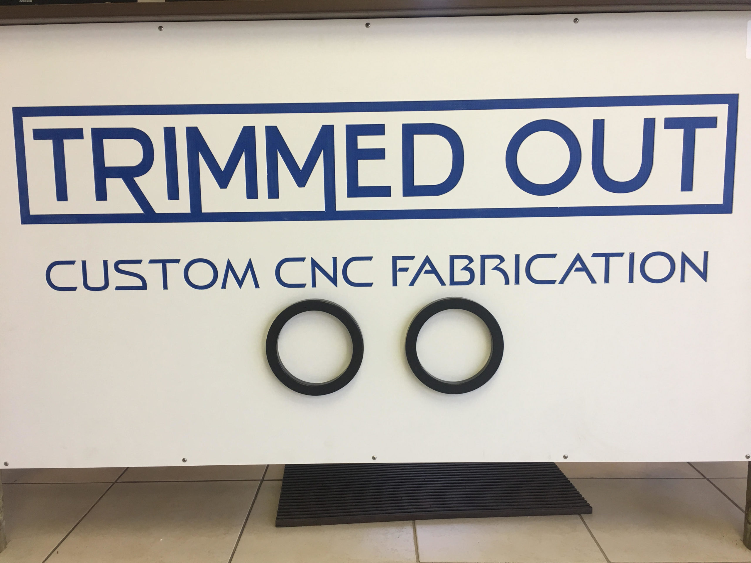 JL Audio M & MX Series 770 Speaker Spacer Mounting Rings Trimmed