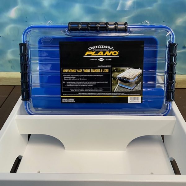 plano tackle box holders for boats