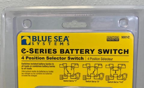 thumbnail interactive-video image 1 of Seas On-Off Combine Blue Sea 9001e E-Series Red Selector 4 Position Battery Switch Panel Wiring Diagram 1 of 9