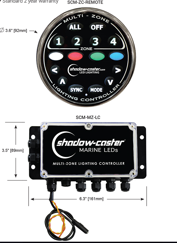 Shadow-Caster Zone Controller LED Light Controller Kit