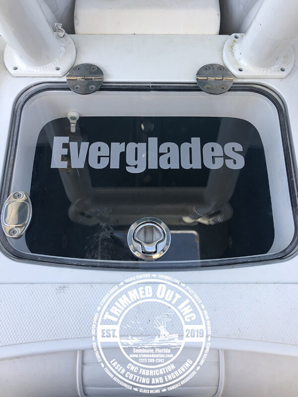 Everglades 350 Livewell Lid